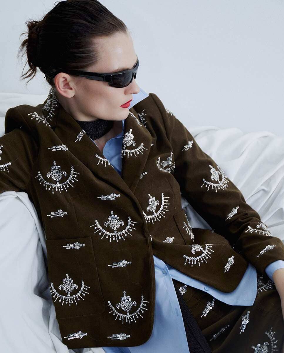 Sfera Chaqueta de mujer con aplique