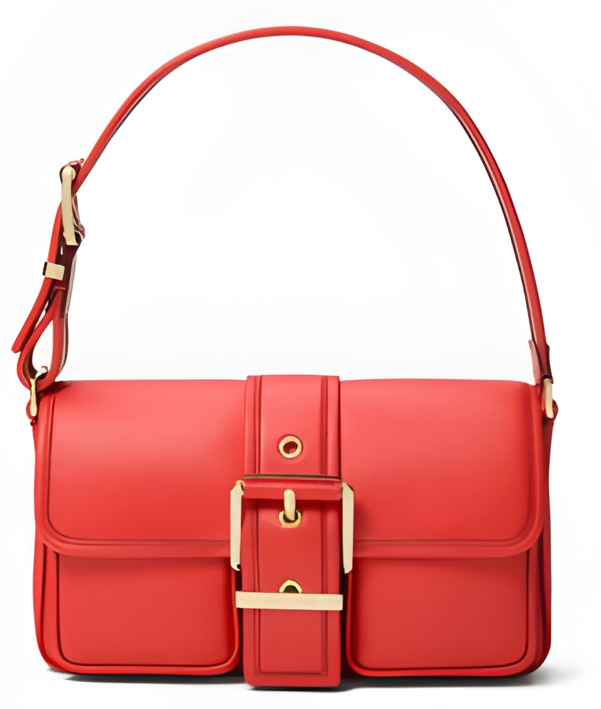 El nuevo bolso de hombro Colby mediano de piel en color rojo de Michael Kors