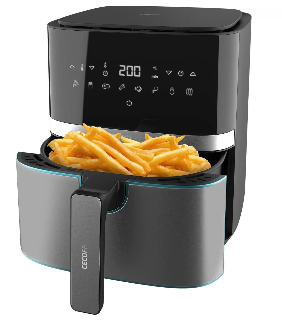 La freidora de aire Cecotec Cecofry Full Inoxblack 5500 pro en Carrefour