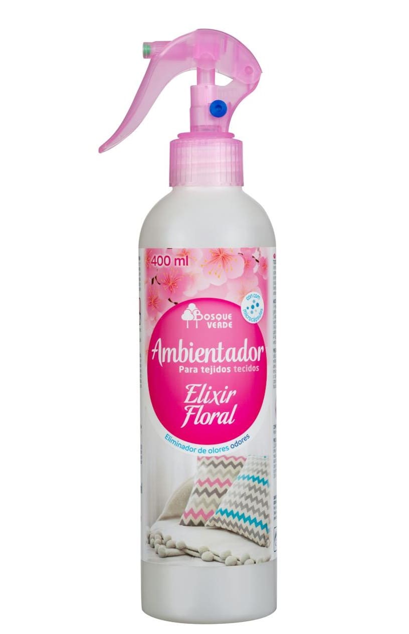 Ambientador en spray de tejidos Elixir Floral