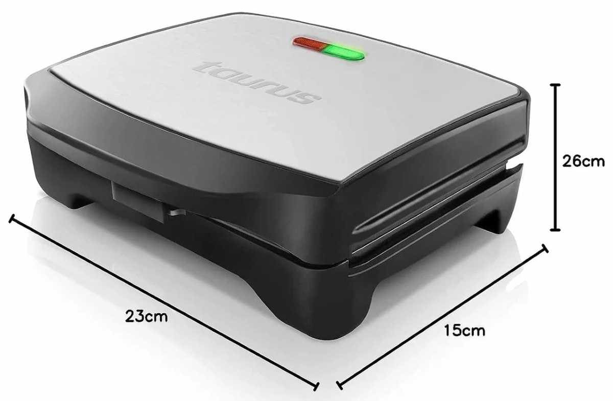 Sandwichera Grill TAURUS Miami Premium de Alcampo