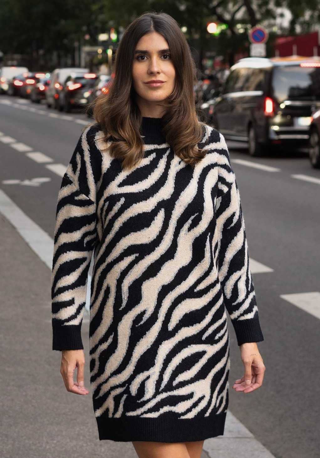 Vestido largo estampado de Mujer Colección Mery Turiel para TEX de Carrefour