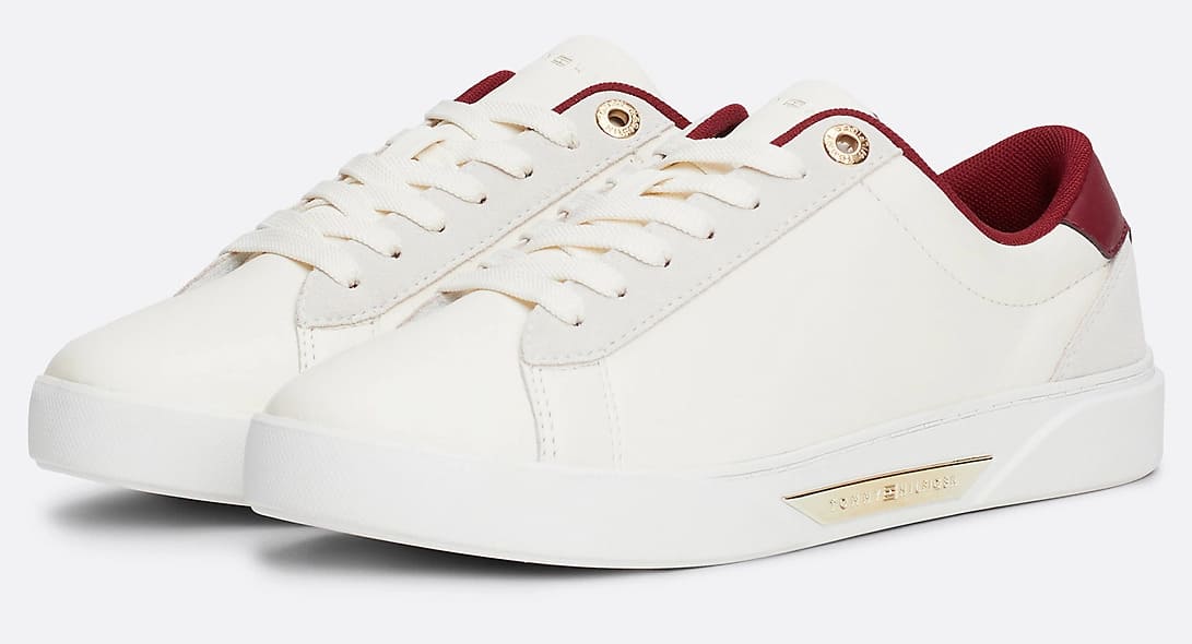 Las zapatillas de tenis en piel de Tommy Hilfiger