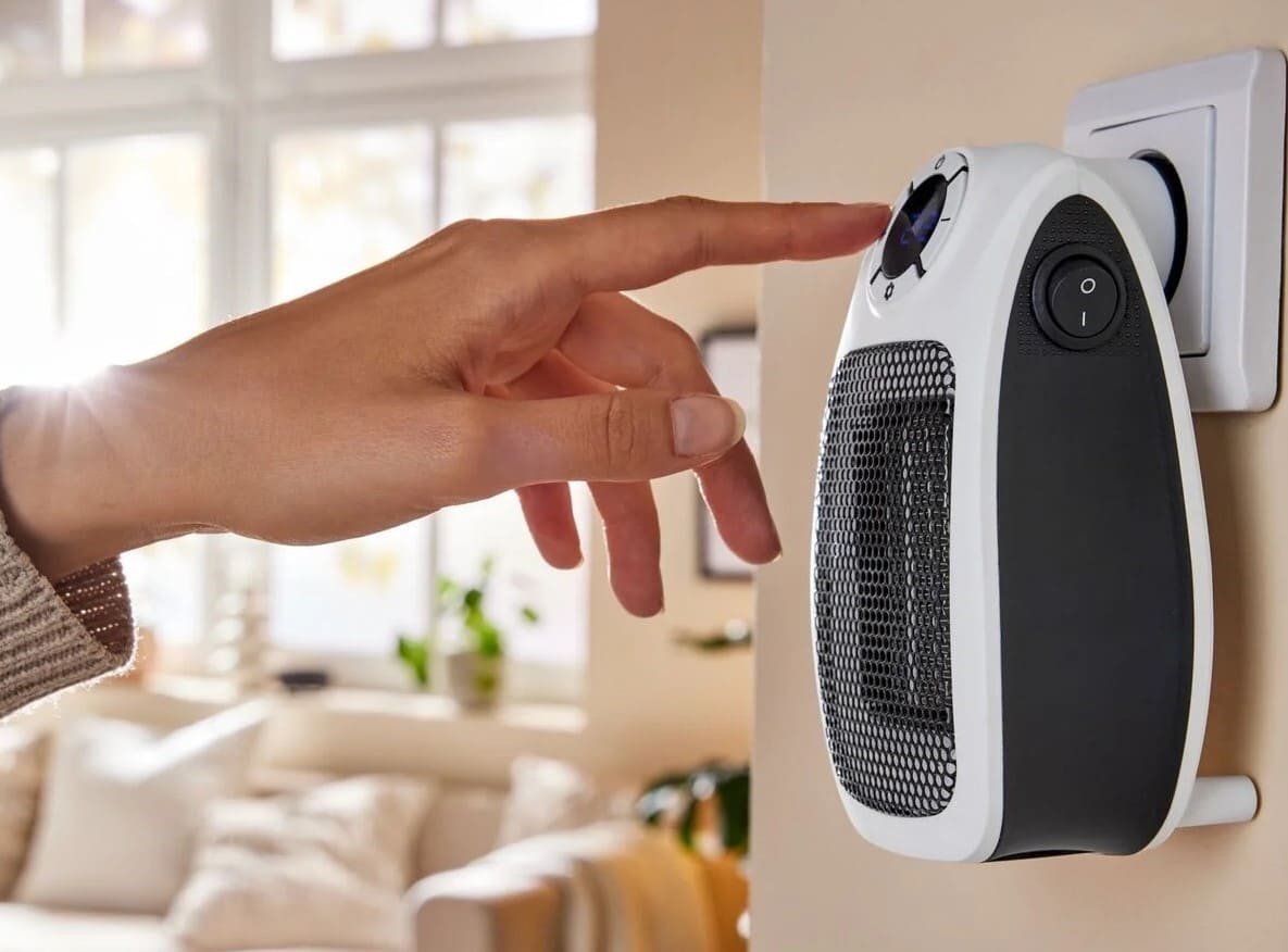 Calefactor cerámico de enchufe Livarno Home