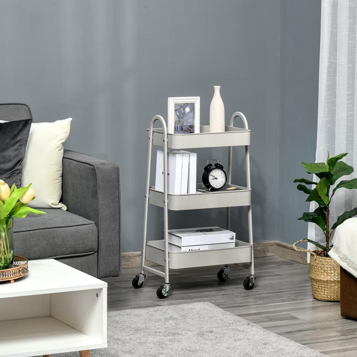 Carrito de cocina HOMCOM