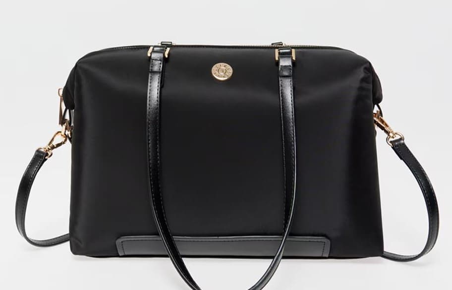 Bolso de nylon con base