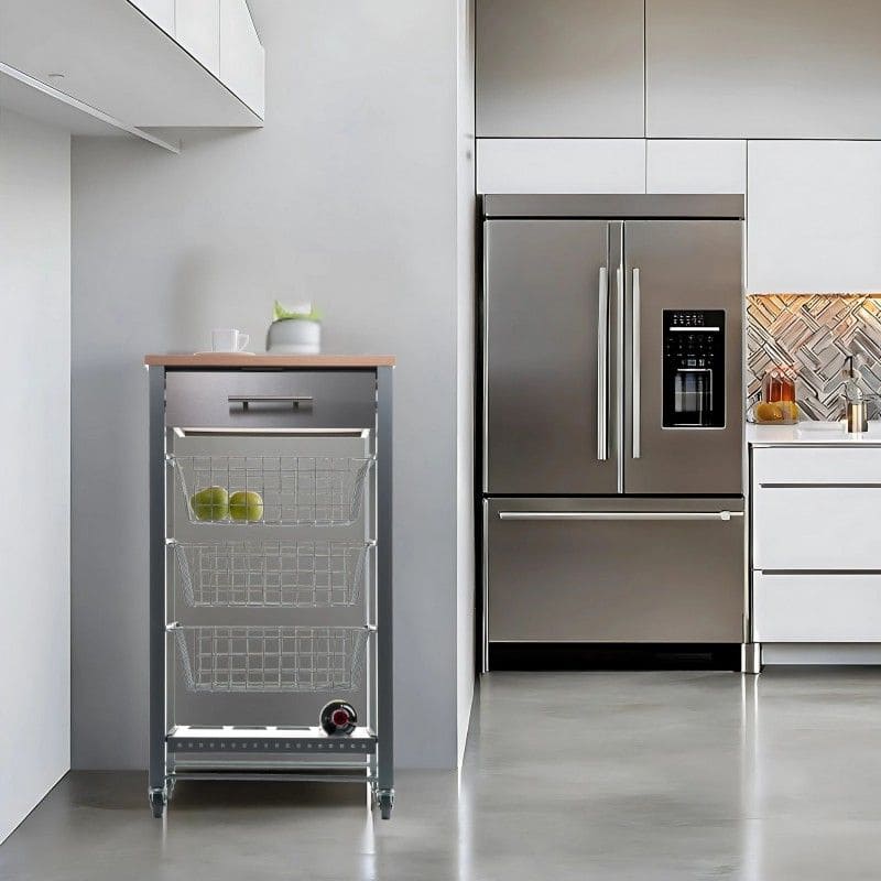 Carrito de cocina verdulero April