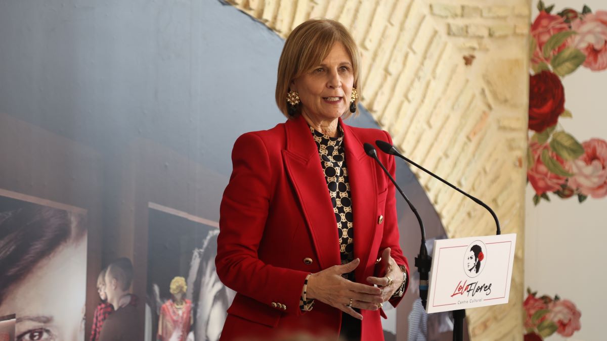 María José García-Pelayo en el Centro Cultural Lola Flores II | Cristo García