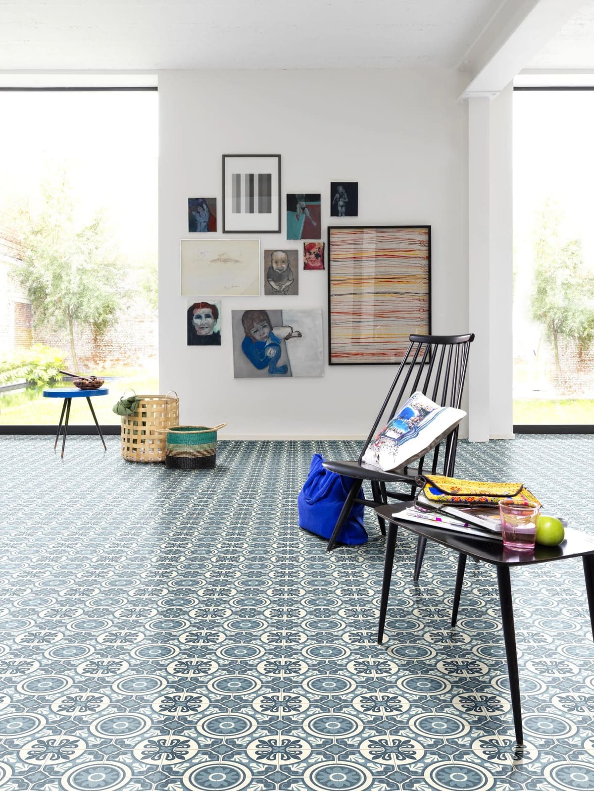 Rollo de suelo vinílico BERRY Retro