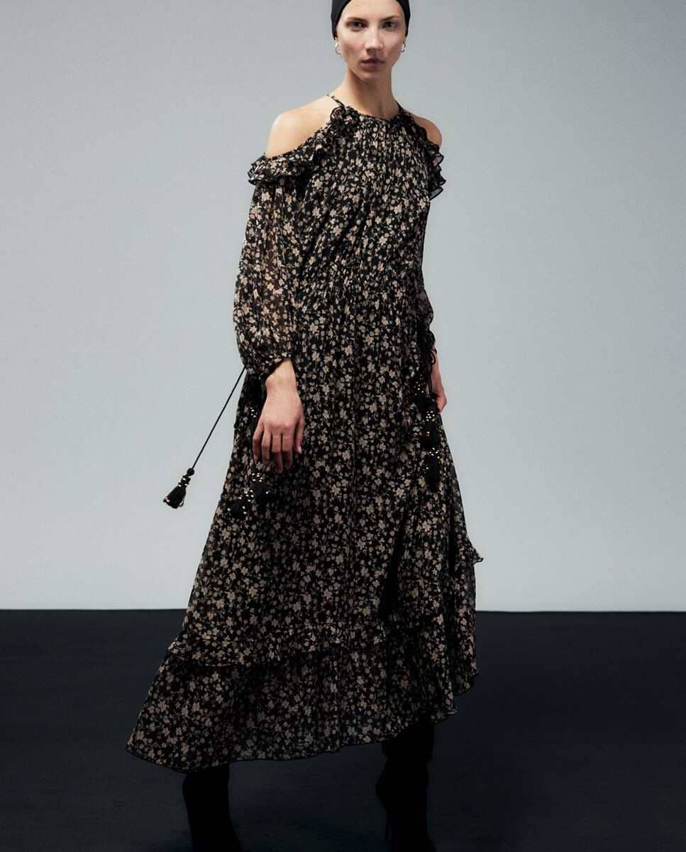 Sfera Vestido boho flores