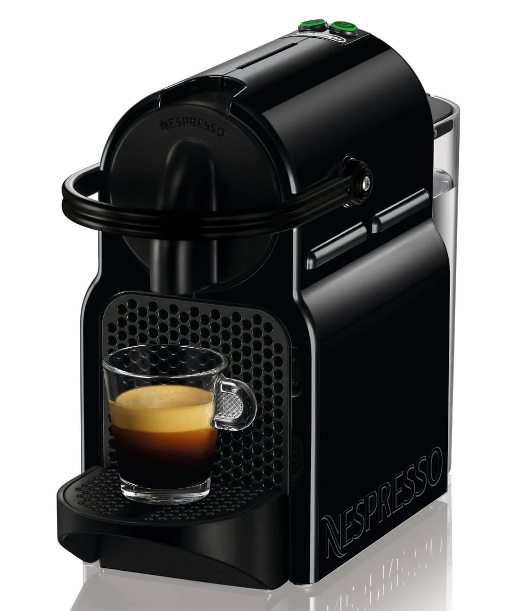 La cafetera de cápsulas Nespresso DeLonghi Inissia en color negro en Carrefour