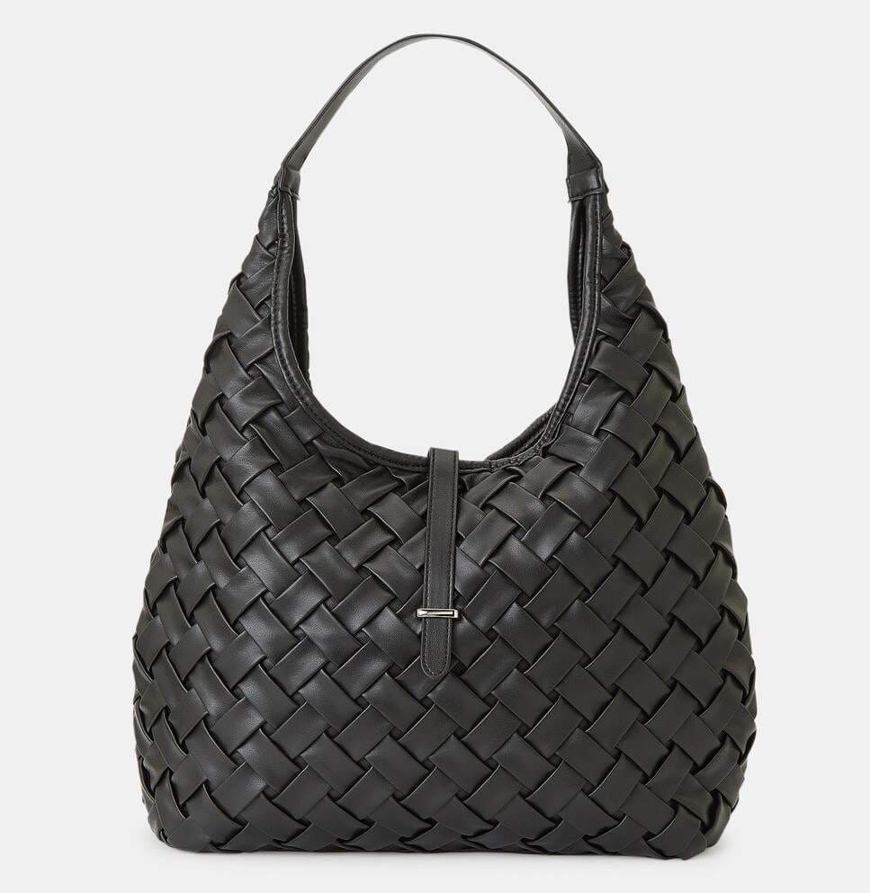 Tintoretto Bolso de hombro efecto trenzado