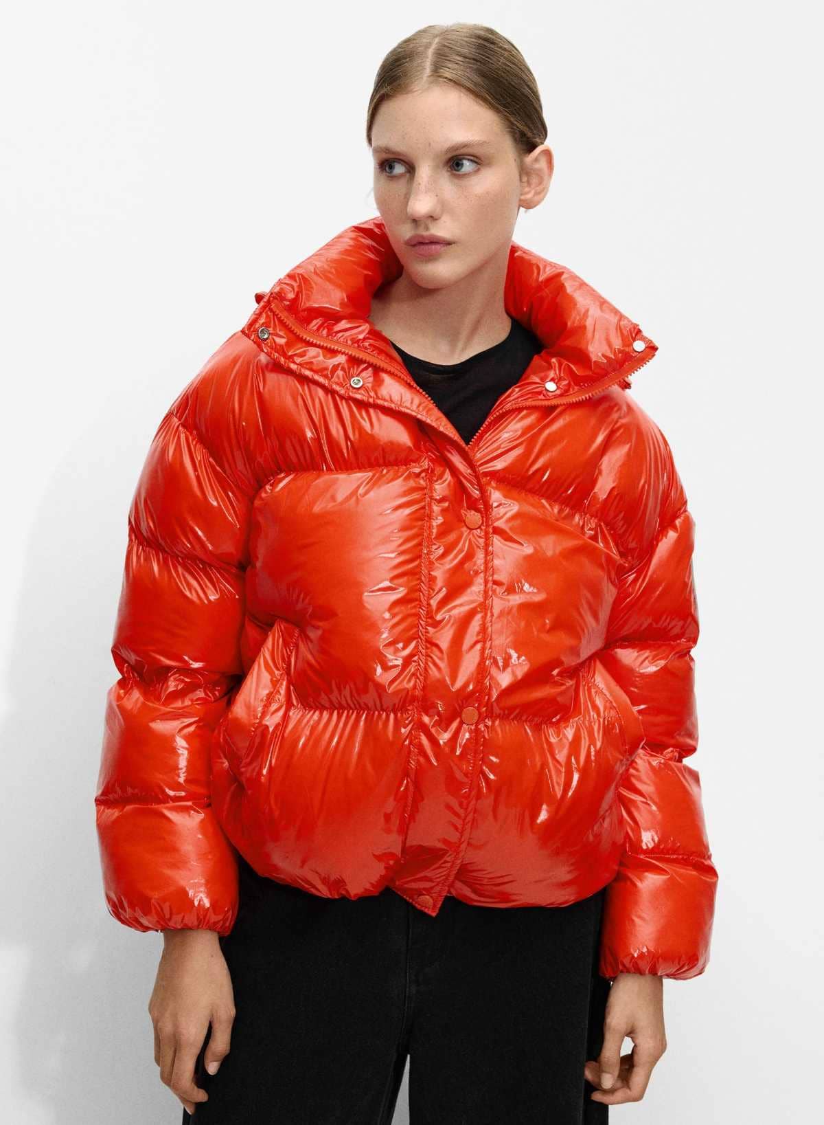 Abrigo acolchado con capucha de Parfois