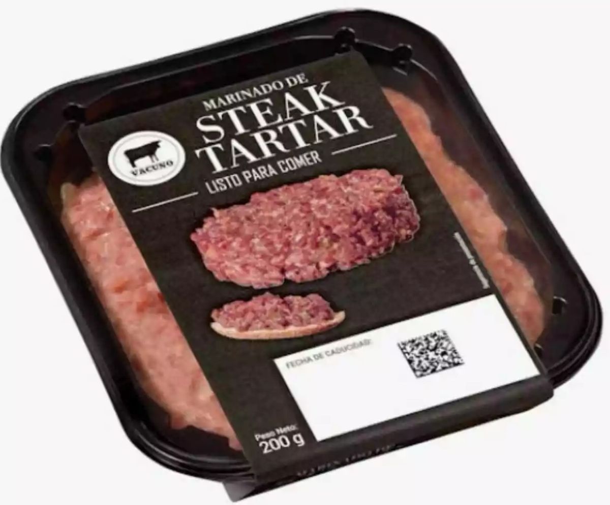 Steak Tartar de vacuno marinado Hacendado de Mercadona