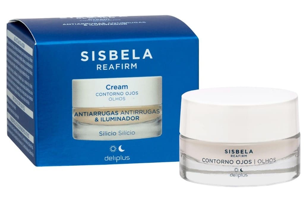 Contorno de ojos antiarrugas e iluminador con silicio Sisbela Reafirm Deliplus (1)
