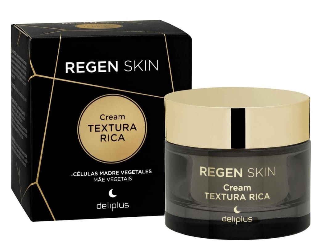 Crema facial de noche Textura Rica Regen Skin Deliplus
