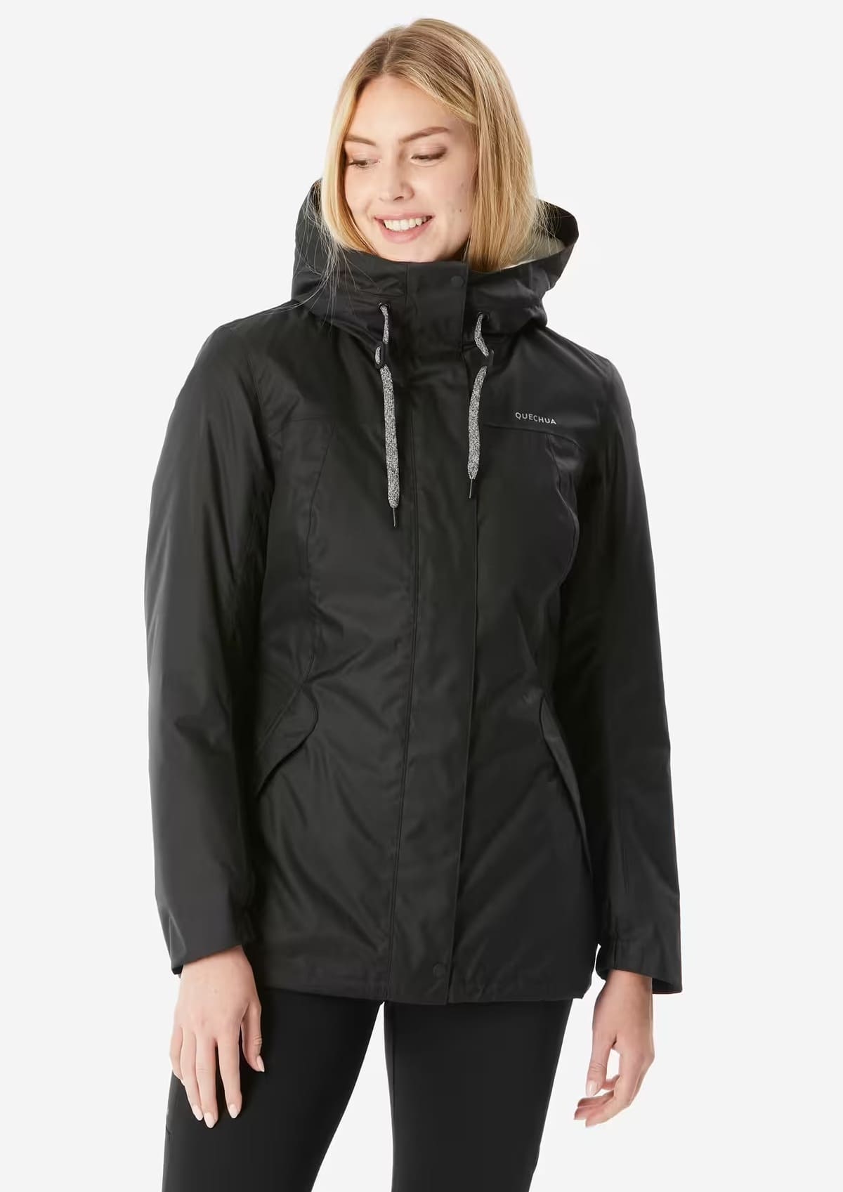 El abrigo de montaña y nieve impermeable Quechua SH500 en Decathlon