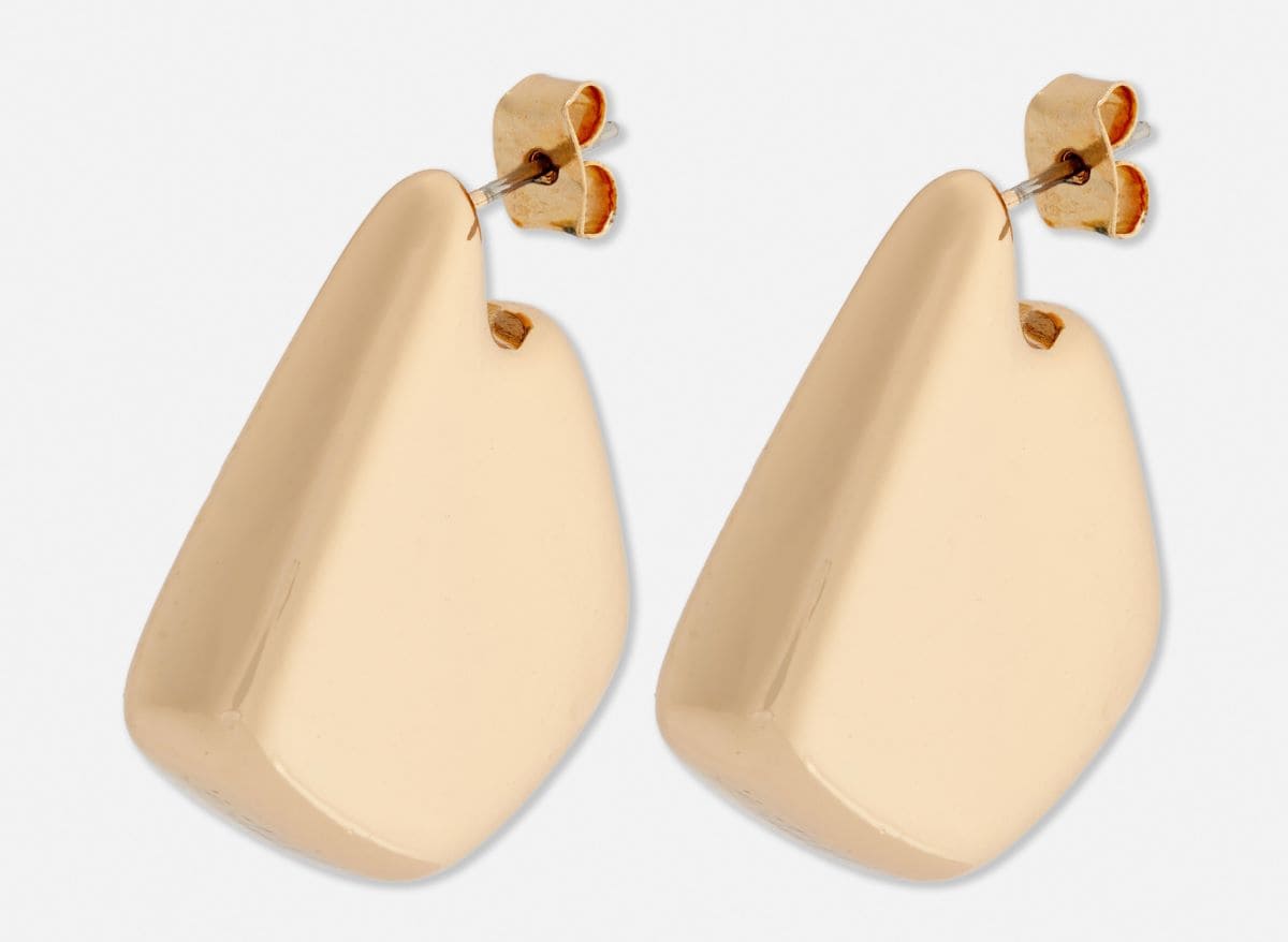 Pendientes largos geométricos de The Edit de Primark