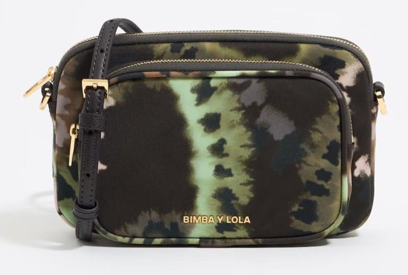 Bandolera mini Bimba y Lola de nylon con cierre de cremallera Bimba y Lola