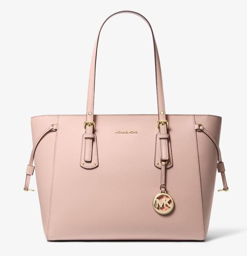 Bolso de hombro tote Voyage de piel Michael Kors