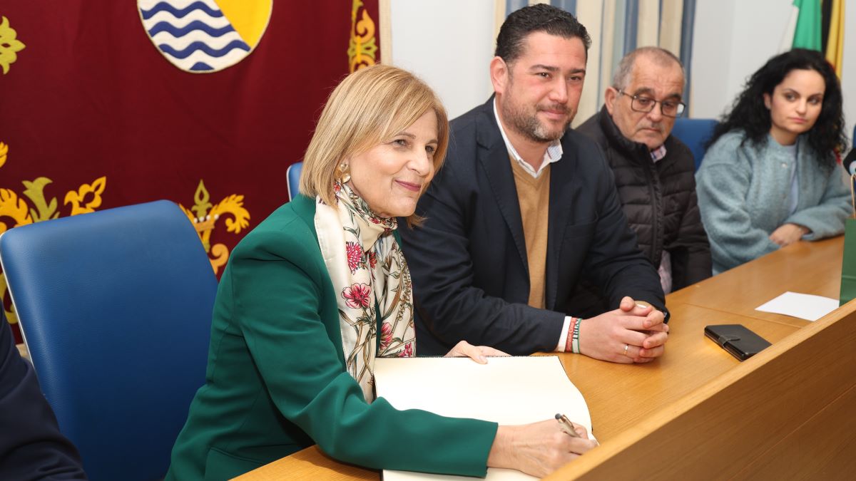 María José García-Pelayo y Salvador Ruiz en Guadalcacín | Cristo García