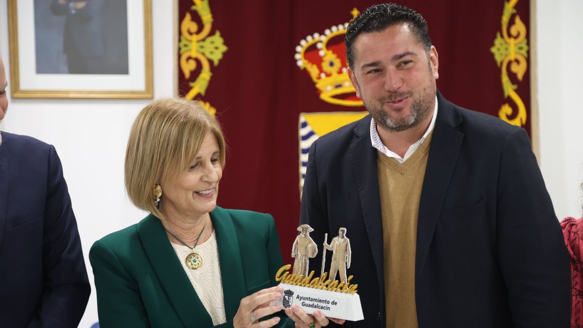 María José García-Pelayo y Salvador Ruiz en Guadalcacín | Cristo García