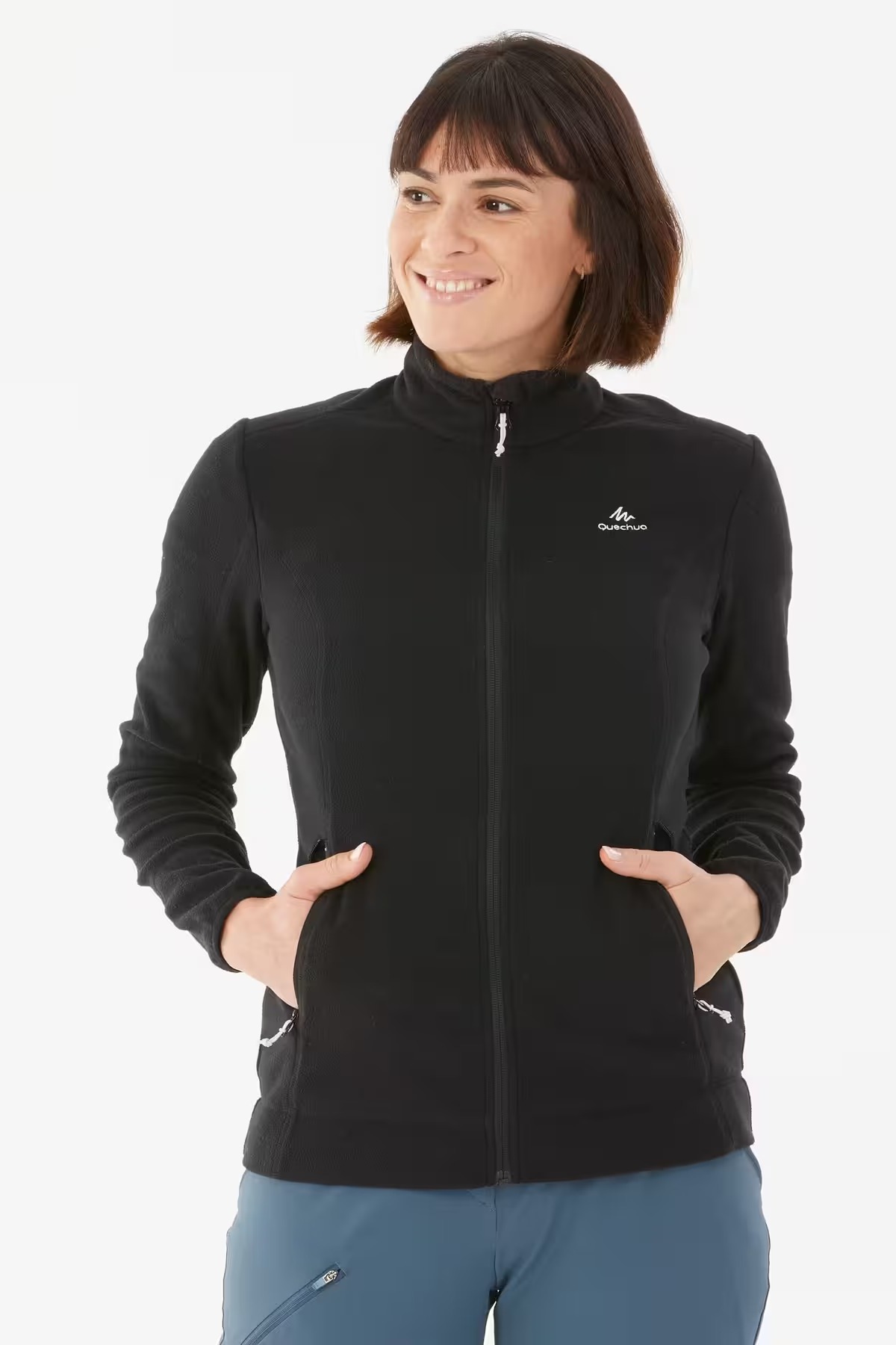 La chaqueta polar de montaña y trekking Quechua MH120 en Decathlon
