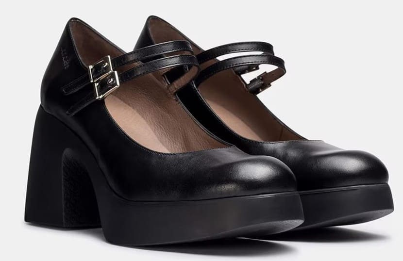 Merceditas Lady con plataforma y doble tira Wonders