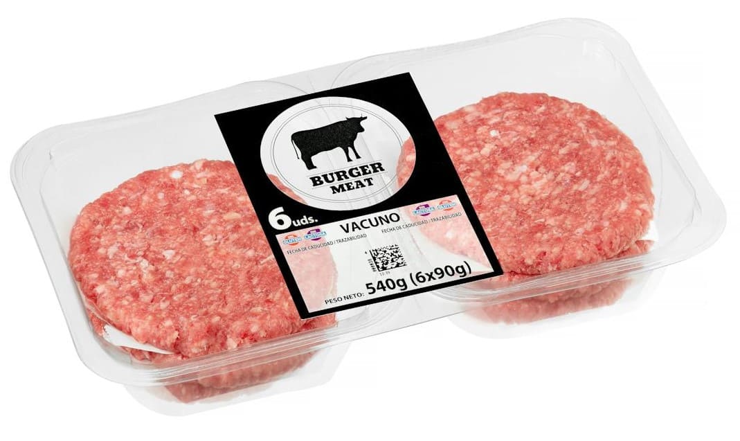 Burger de carne de vacuno