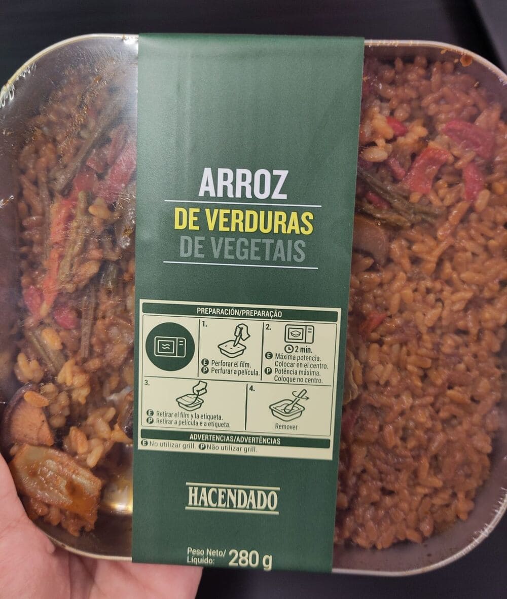 Arroz de verduras