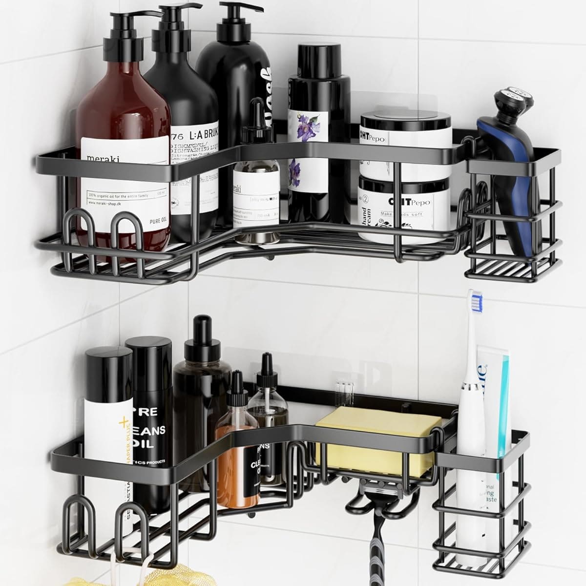 La nueva estantería de baño de acero inoxidable de Amazon