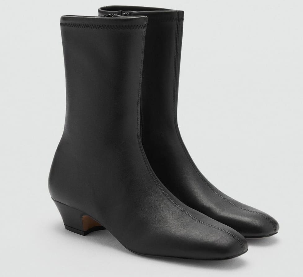 Botín soft piel de Mango