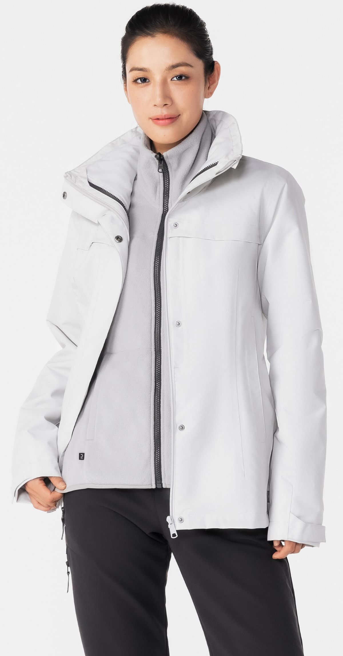 Chaqueta impermeable 3 en 1 Forclaz SH100 de Decathlon