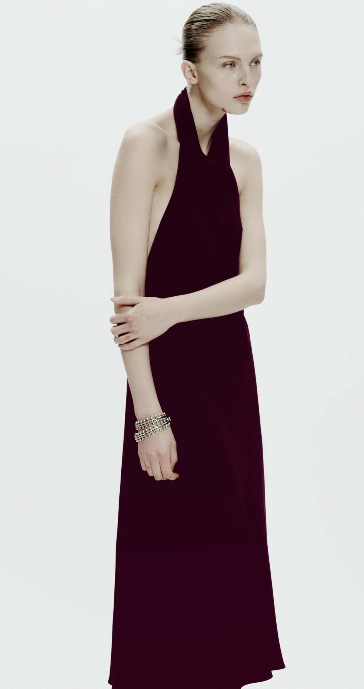 Vestido halter zw collection de Zara