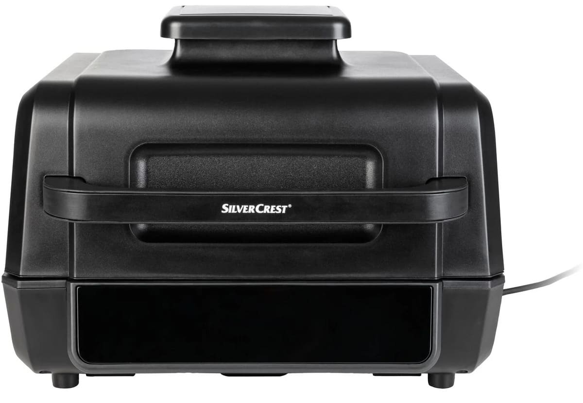 La freidora de aire caliente con función grill y 2460 W de potencia de Lidl