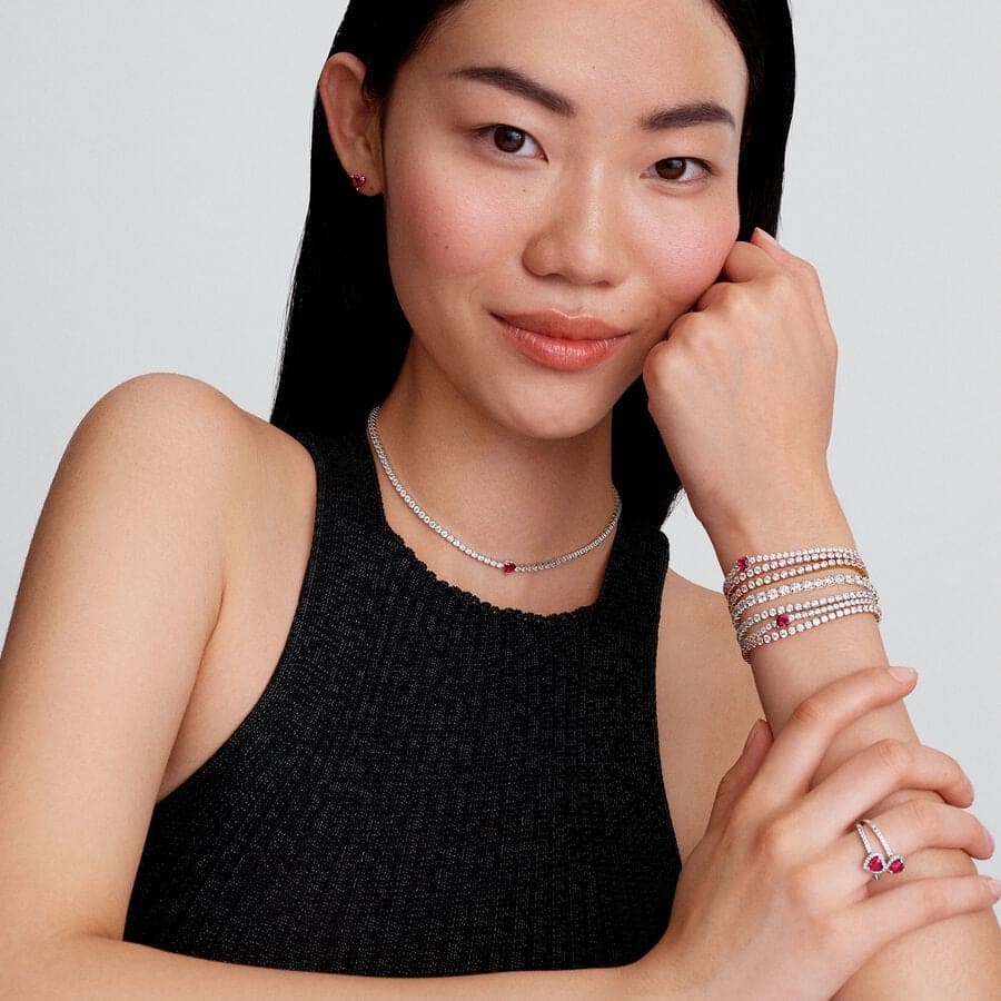 El nuevo collar tipo choker Halo Corazón de Pandora