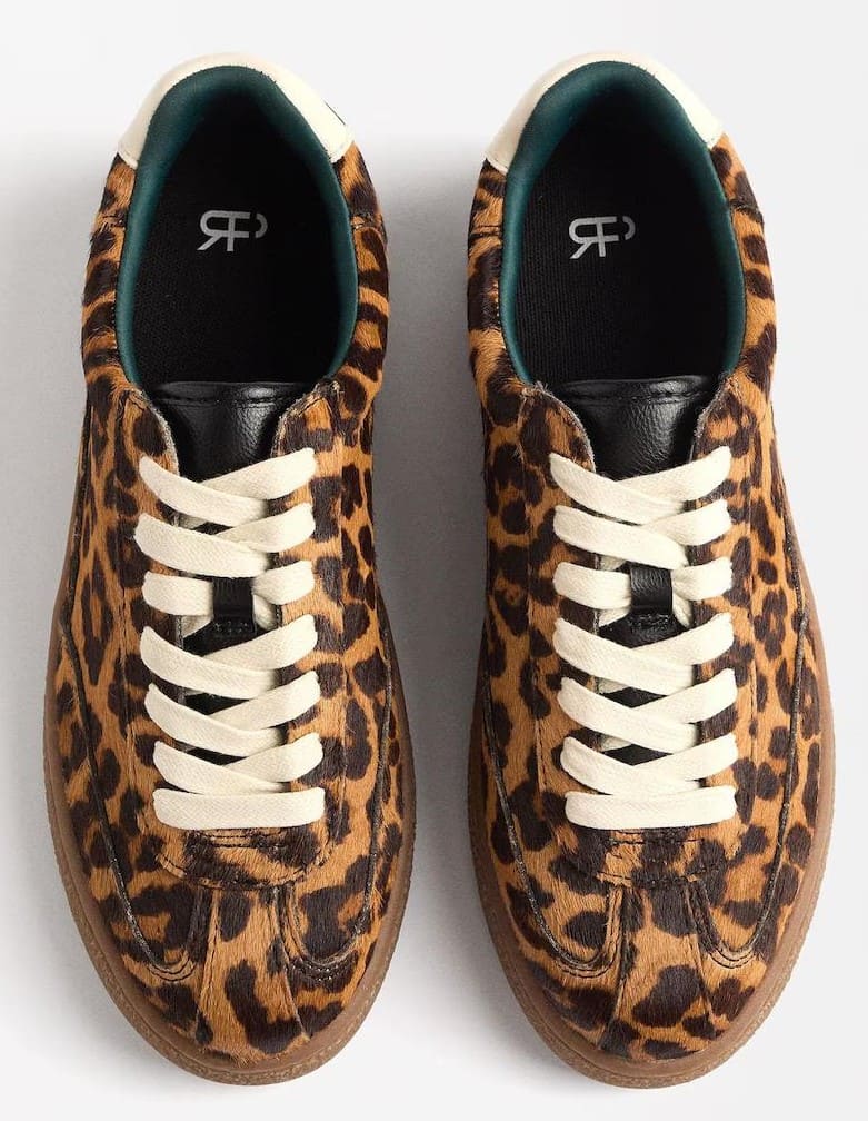 Zapatillas deportivas con animal print