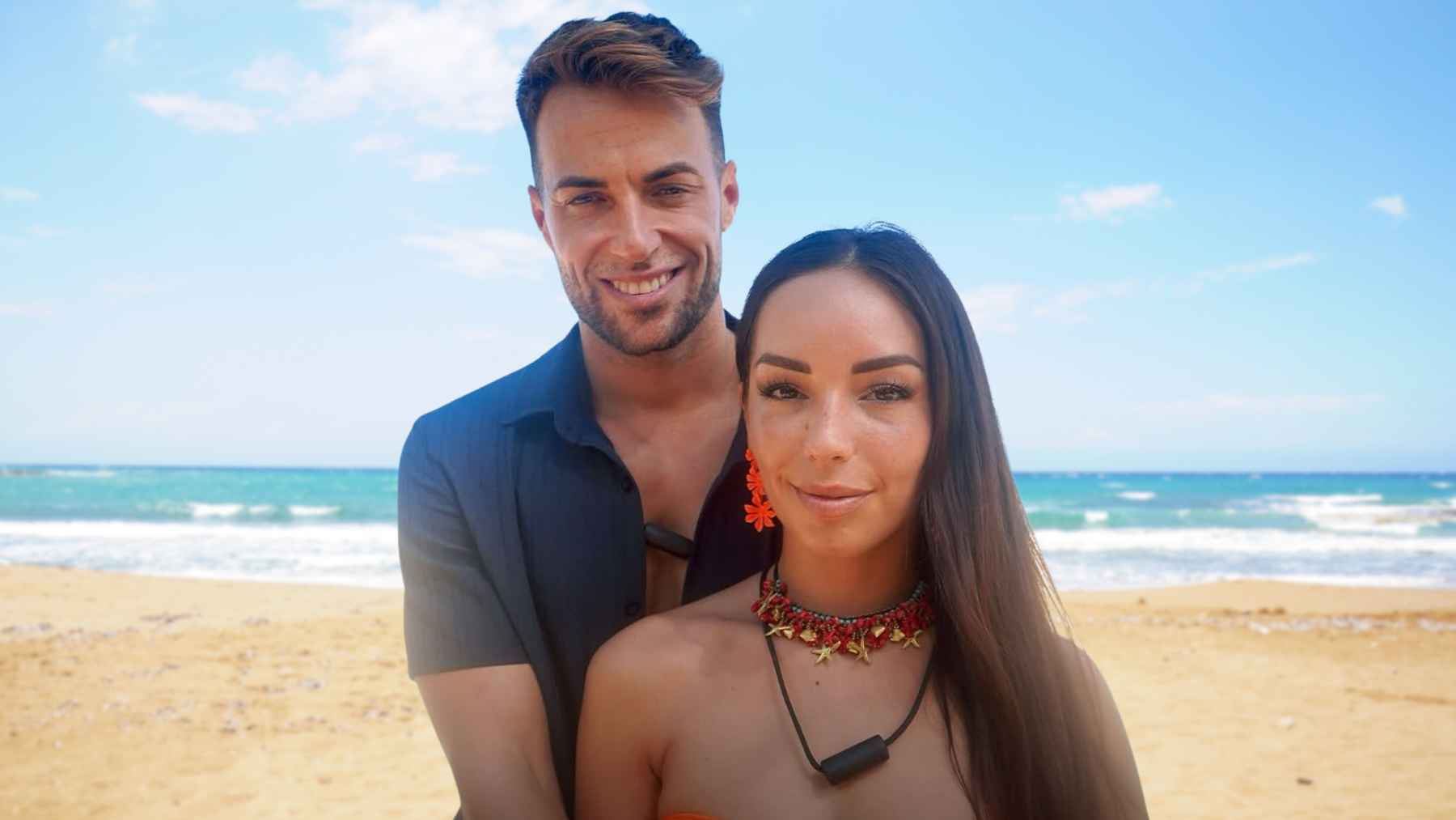 Montoya y Anita en 'La isla de las Tentaciones