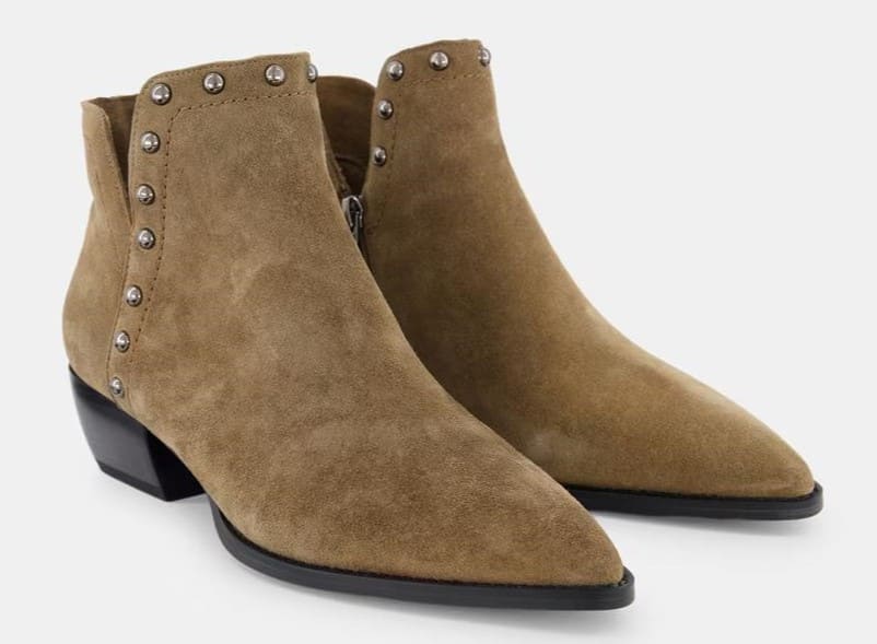 Botines con costado abierto Latouche