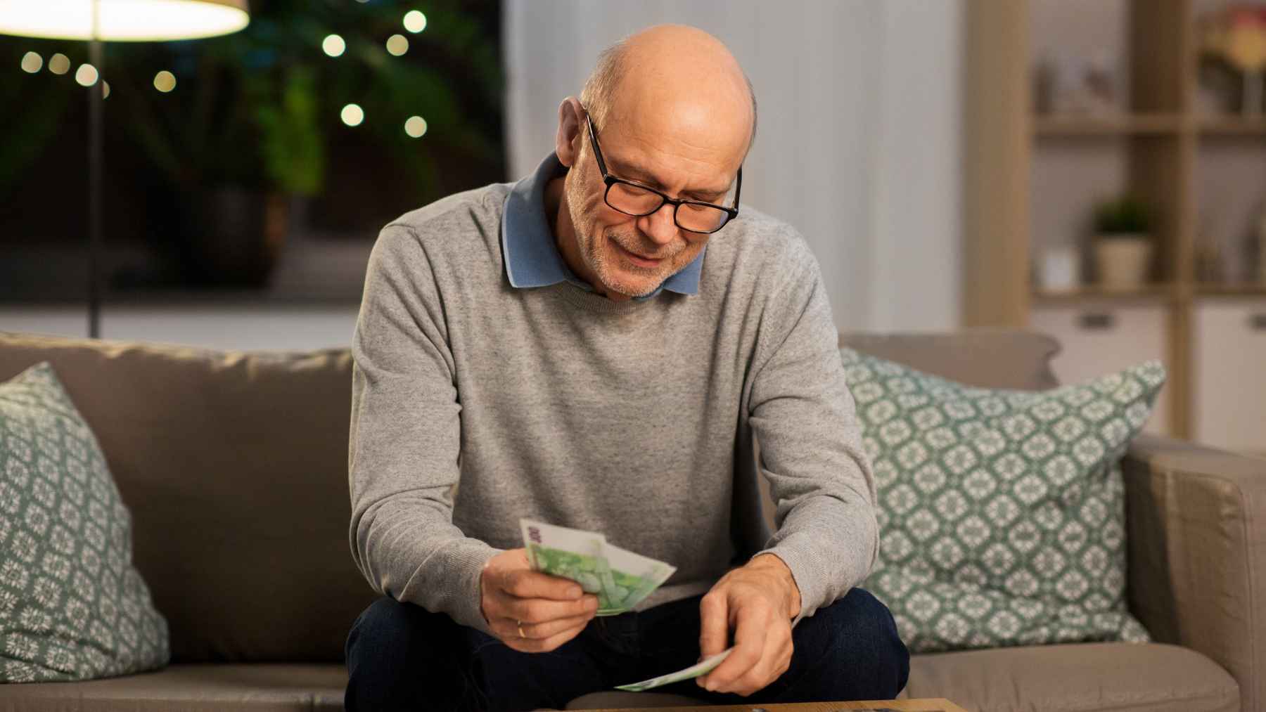 Un pensionista de la Seguridad Social