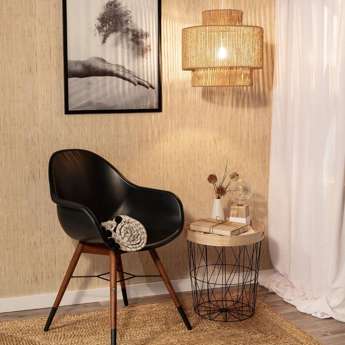 Lámpara de techo Ledkia Neka de Leroy Merlin