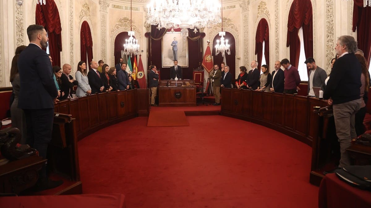La corporación municipal en el Ayuntamiento de Cádiz | Cristo García