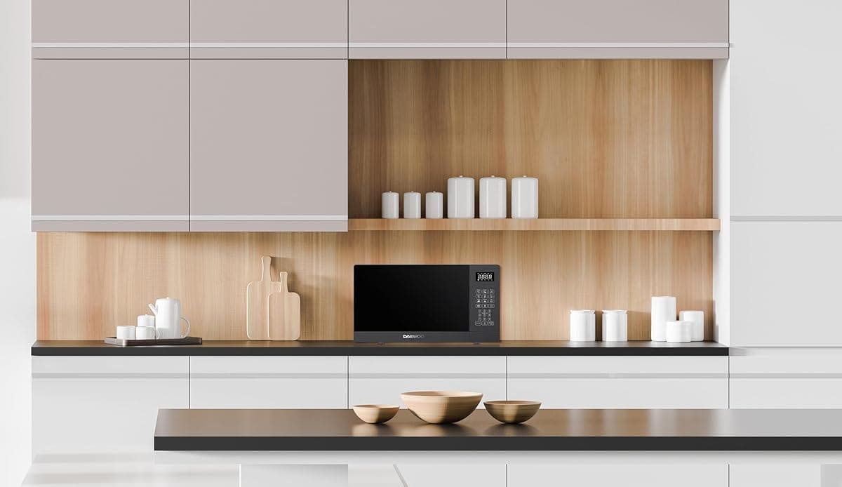 El nuevo microondas Daewoo con 20 litros de capacidad y 700 W en Amazon