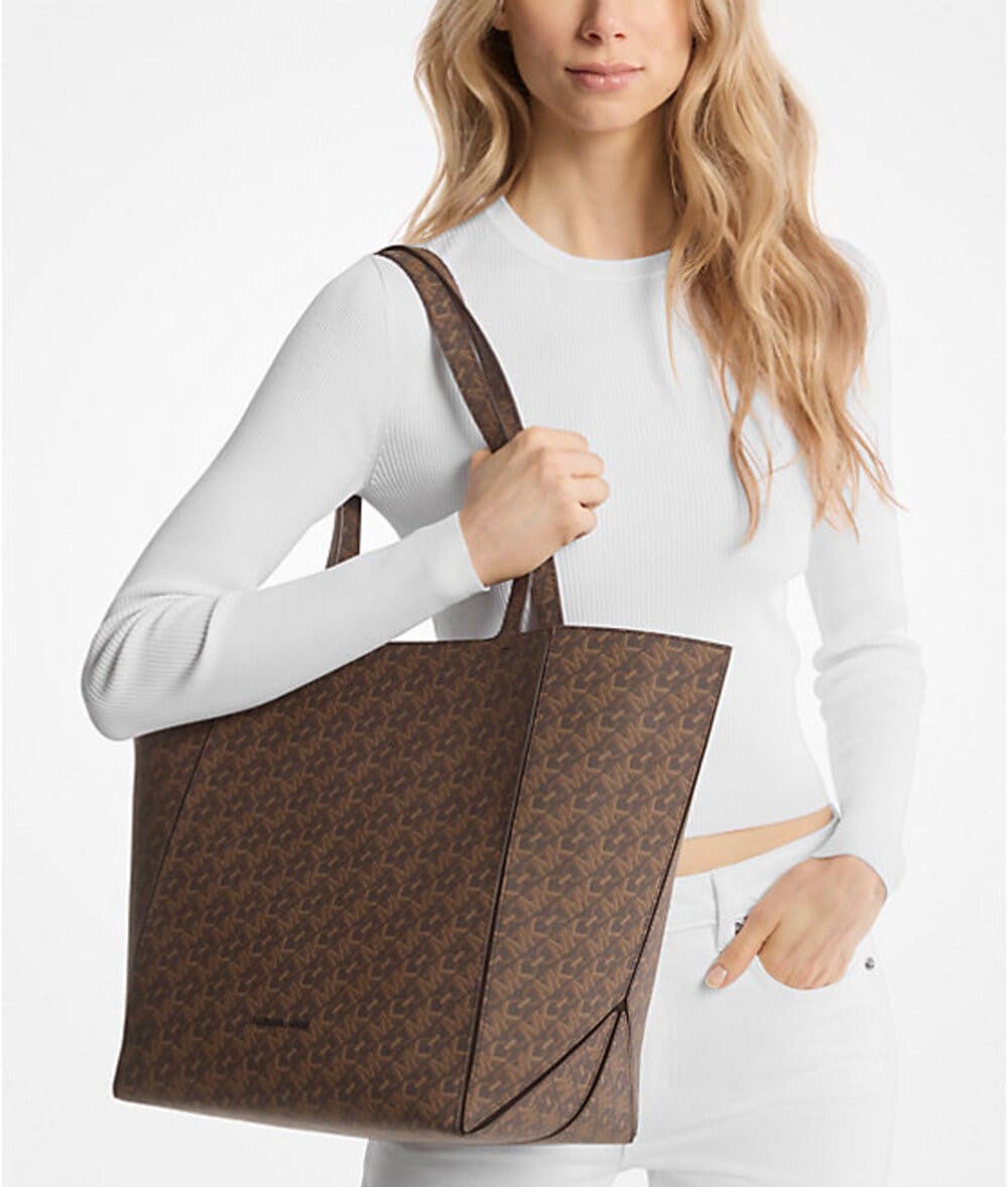 Bolso tote Jordi grande con logotipo imperio de Michael Kors