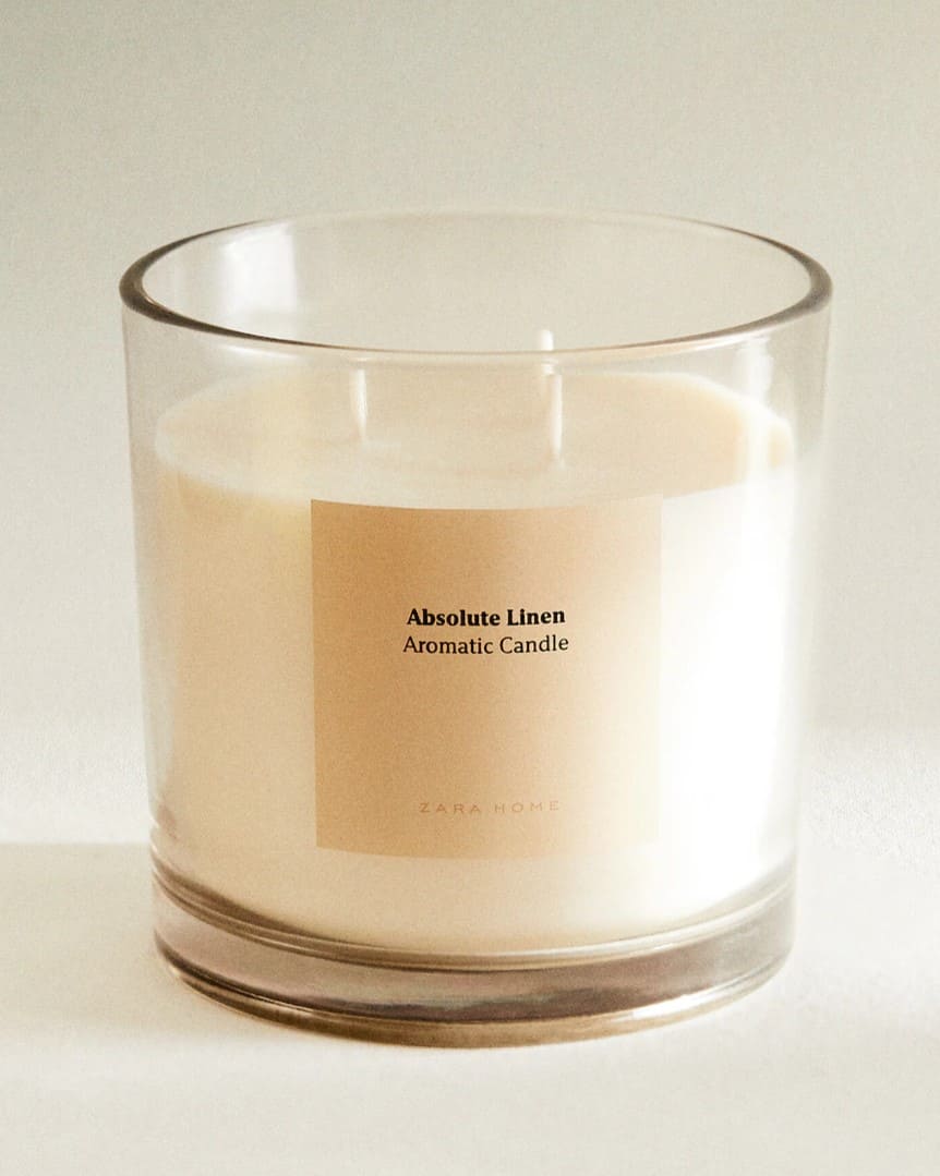 Vela aromática Absolute Linen