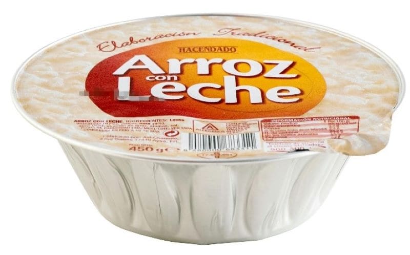 Arroz con leche Hacendado