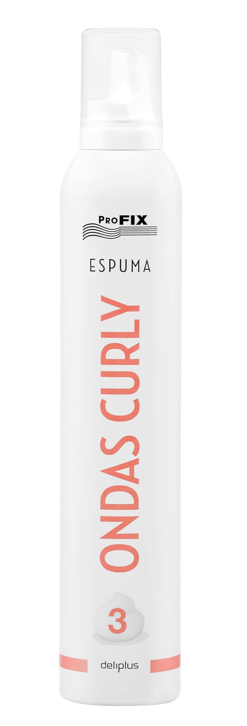 Espuma Ondas Curly Deliplus fijación 3 ProFix