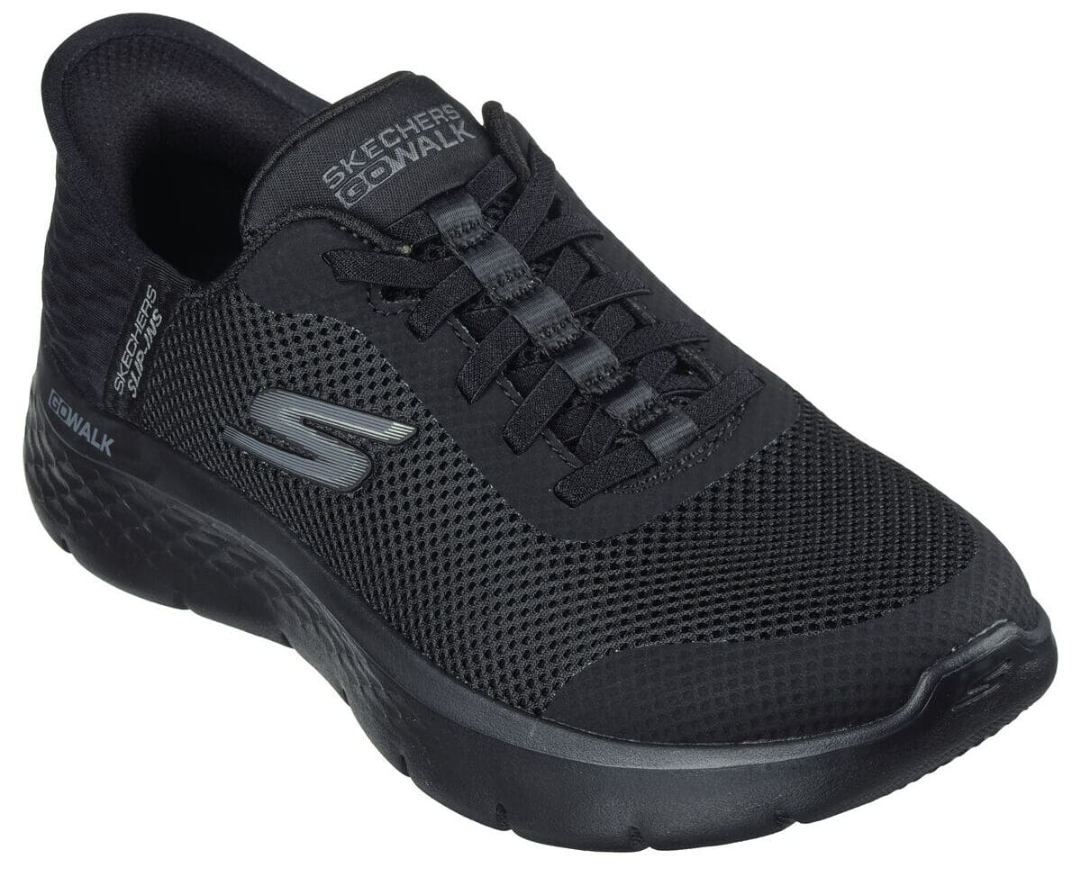 Las zapatillas Skechers Slip-ins: GO WALK Flex - Grand Entry en color negro
