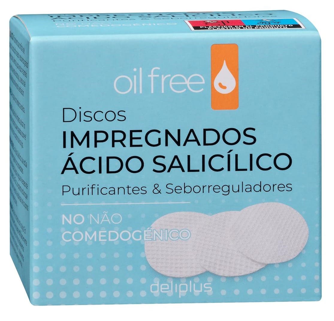 Discos Deliplus Oil Free purificantes y seborreguladores
