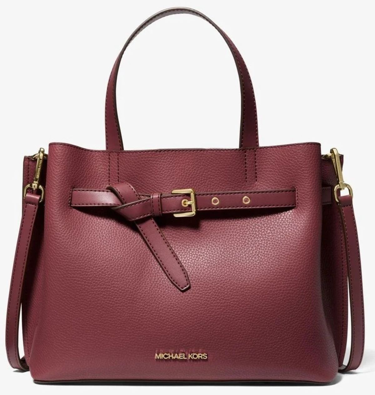 Bolso tote Emilia de piel granulada Michael Kors